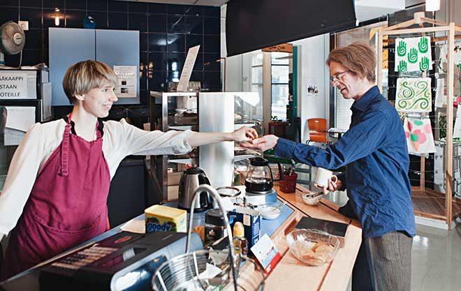 Mixu Lauronen ja Elina Okko
