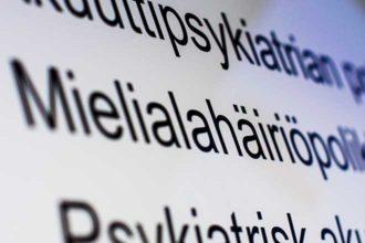 kyltti psykiatrian poliklinikalle