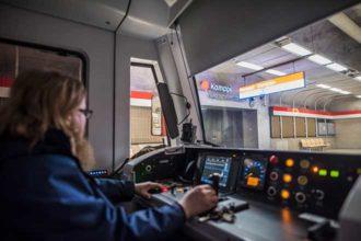 metrojunan ohjaamo