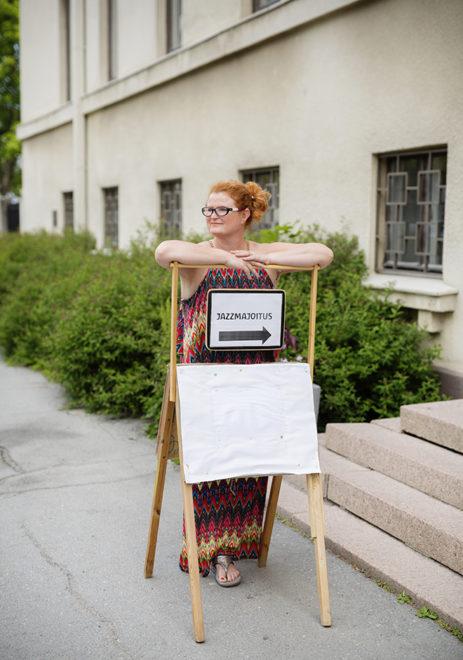 Kaisa Kortesoja. Pori Jazz majoitus. Porin Steinerkoulu
