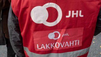 JHL:s strejkvakt.