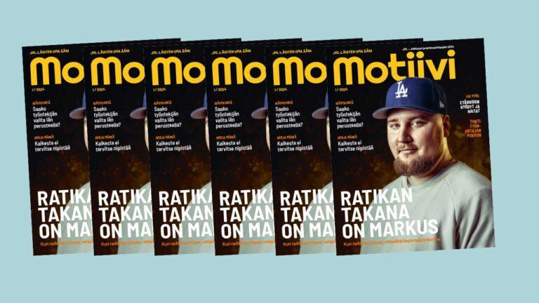Uudistuneen Motiivi-lehden kansikuva.
