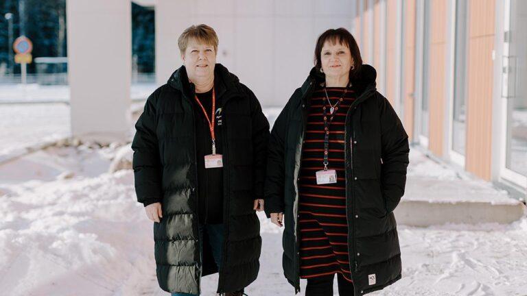 Johanna Peltola ja Heidi Pohju