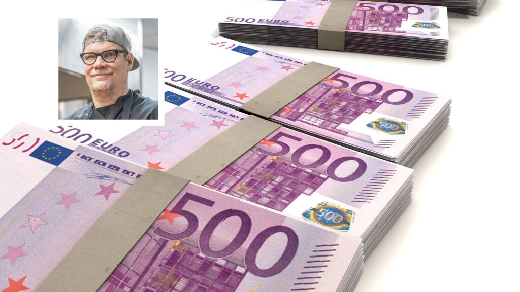 Setelipinoja ja Ilkka Tuomisen laatikkokuva.