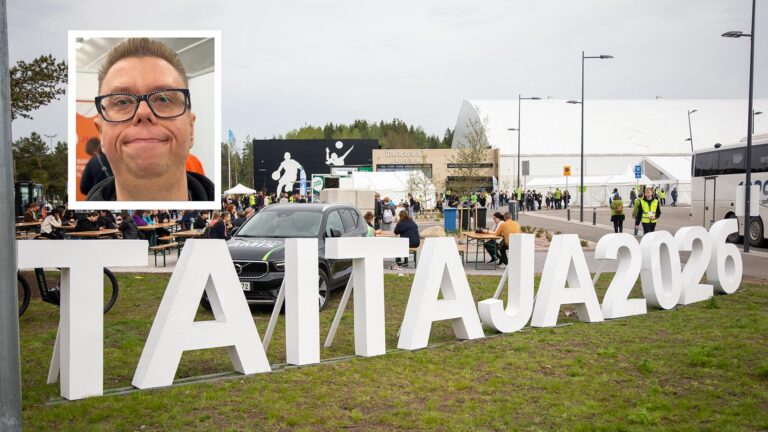 Taitaja 2026 -tapahtuman ulkopiha.