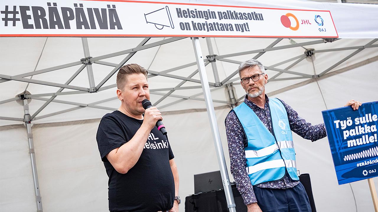 Stefab Loman ja Jukka Talvitie