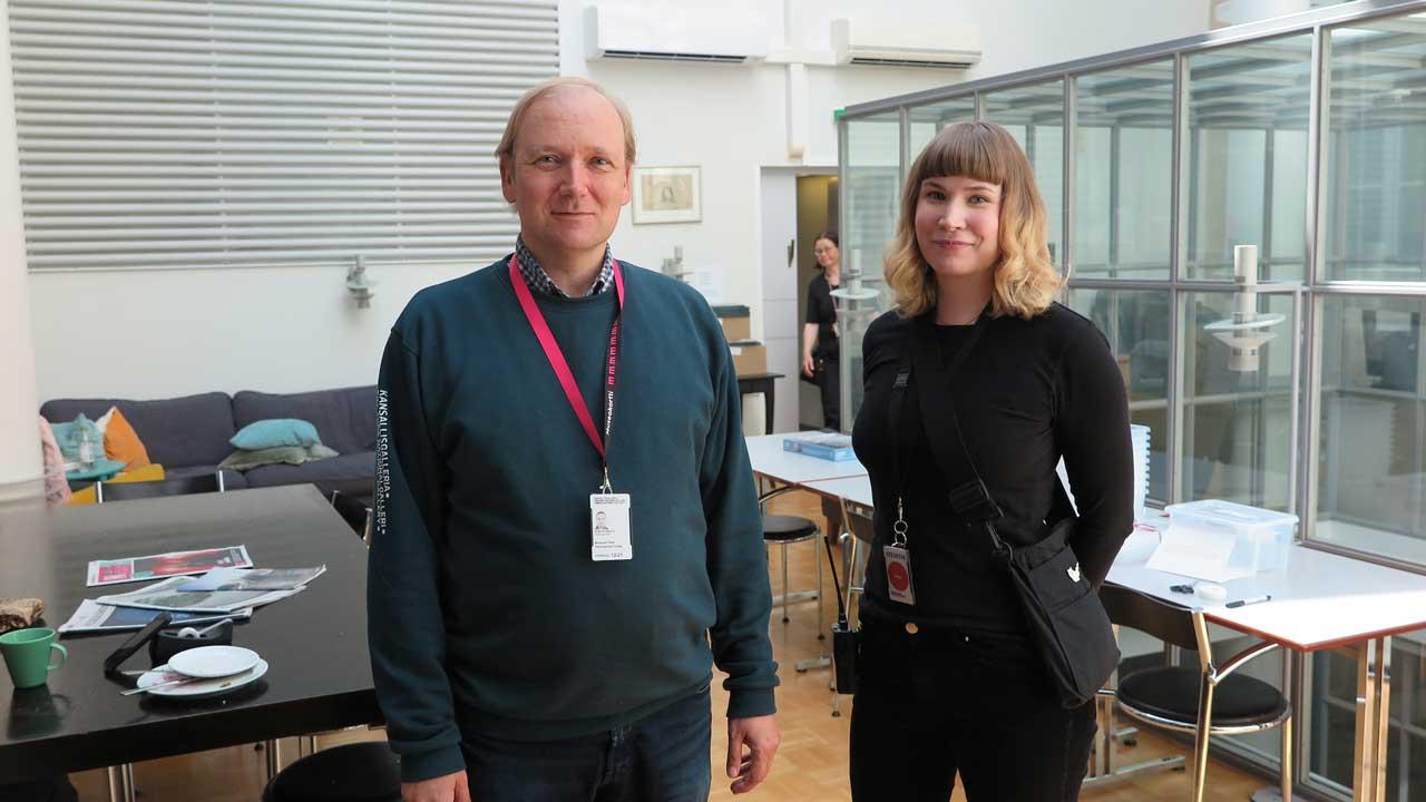 Peter Mustonen ja Nina Winter
